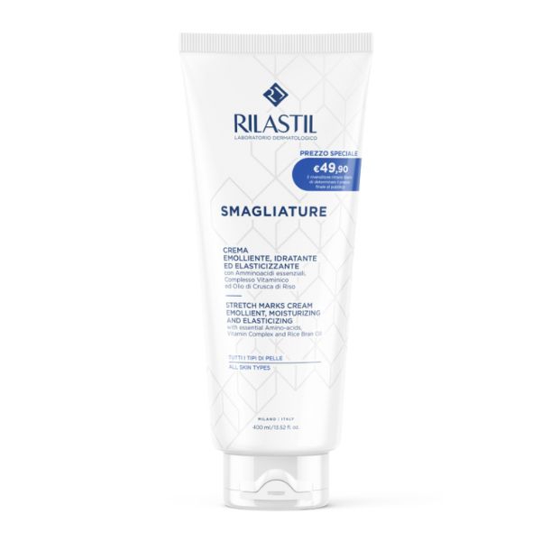 Rilastil Smagliature Crema Emolliente Elasticizzante ed Idratante 400 ml