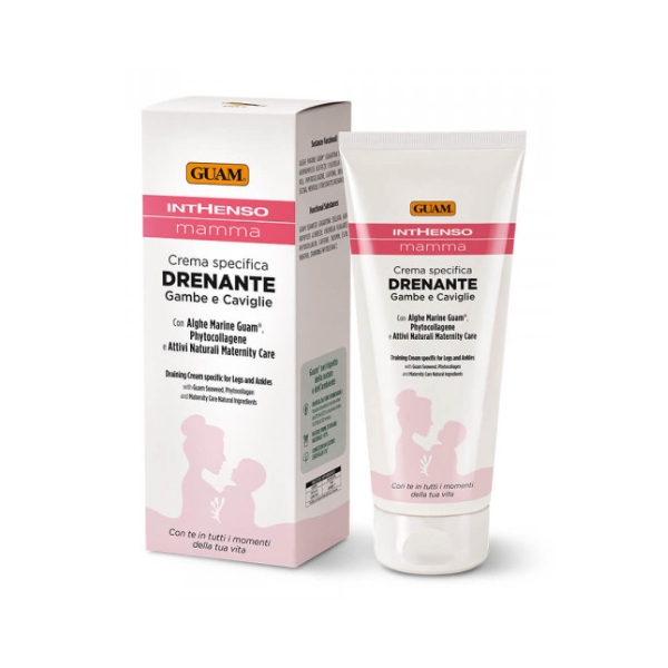 Guam Crema Specifica Drenante Gambe e Caviglie Inthenso Mamma