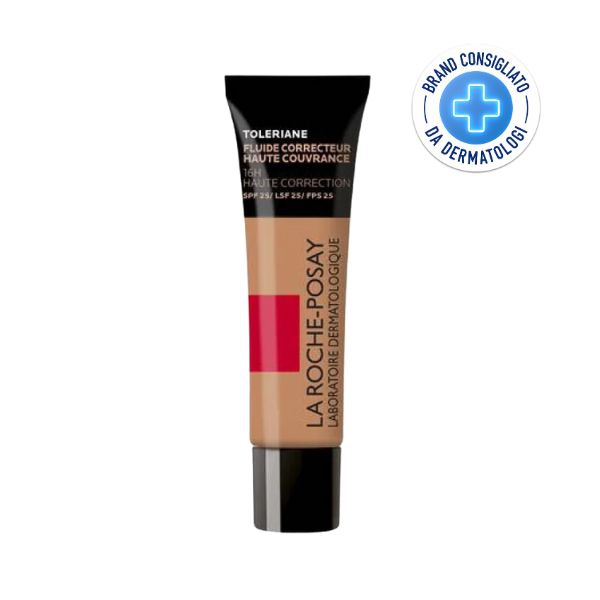 La Roche Posay Toleriane Fondotinta Fluido Correttore Alta Coprenza 10,5 30 ml