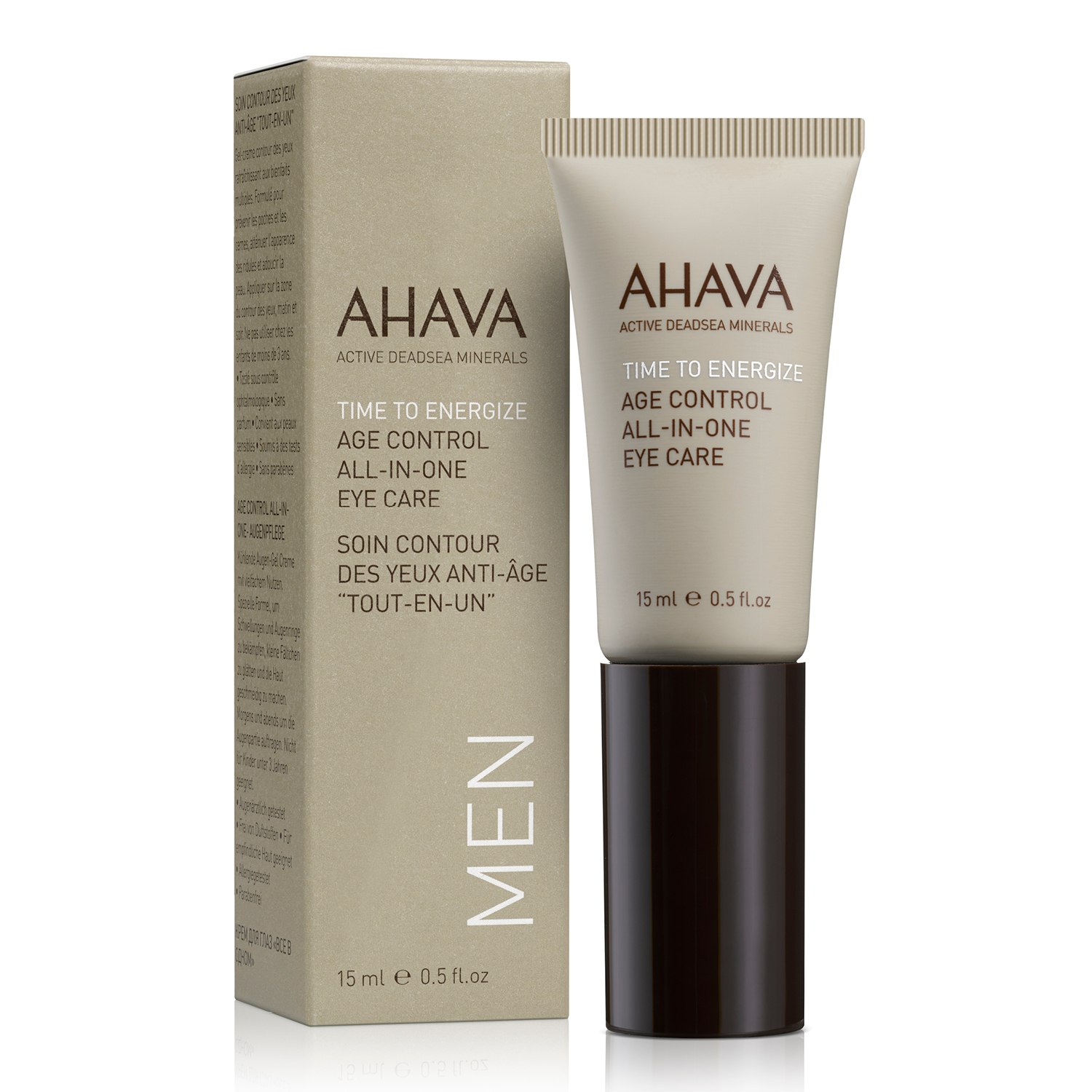 Ahava Men Age Control All in One Eye Care Contorno Occhi per Uomo 15 ml