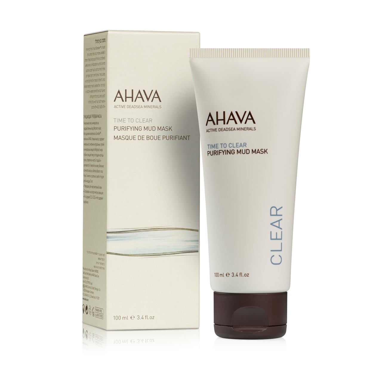Ahava Purifying Mud Mask Maschera Viso Purificante e Nutriente 100 ml