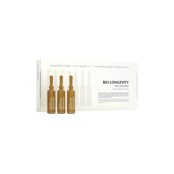 Collagenil Bio Longevity Time Reverse Trattamento Antirughe Viso 8 Fiale da 2,5 ml