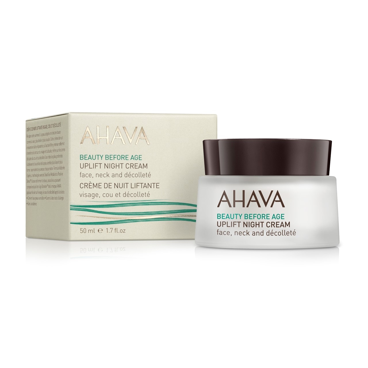 Ahava Uplift Night Cream Crema Viso Notte Antiage 50 ml