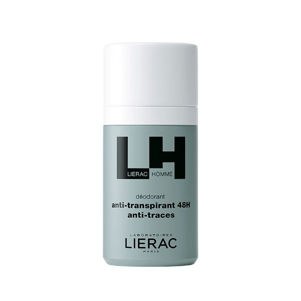 Lierac Homme Deodorante 48h Traspirante e Anti-Macchia 50 ml