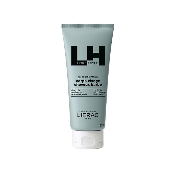 Lierac Homme Gel Doccia 4in1 per Corpo, Viso, Capelli e Rasatura 200 ml