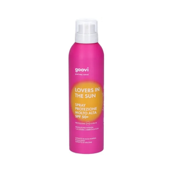 Goovi Lovers In The Sun Spray Protezione Solare Corpo SPF 50+ 200 ml