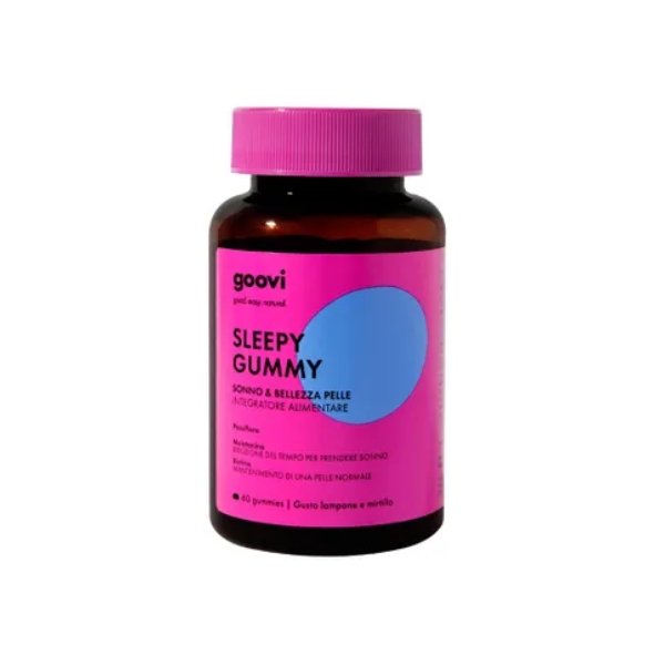 Goovi Sleepy Gummy Integratore Sonno & Bellezza Pelle 60 Gummies