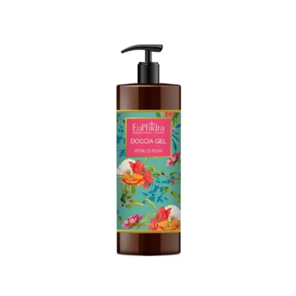 Euphidra Doccia Gel Petali Di Rosa Detergente Corpo Profumato 400 ml