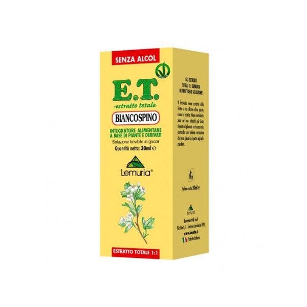 Biancospino Estratto Titolato Per Il Cuore 30ml Lemuria