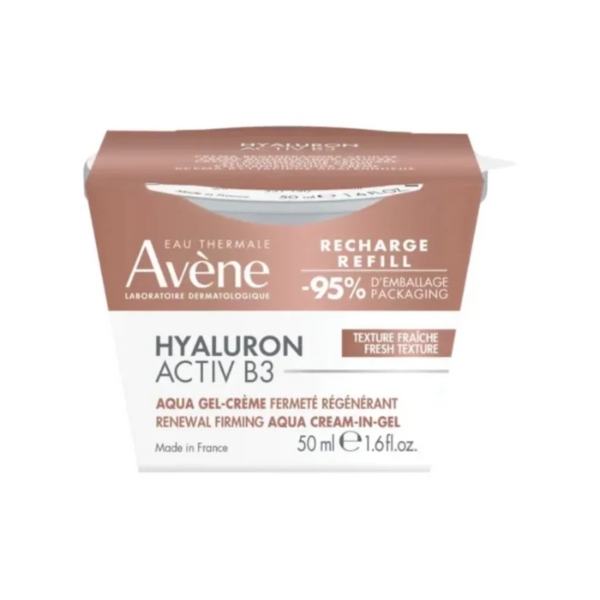 Avene Hyaluron Activ B3 Aqua Gel-Crema Rigenerazione Cellulare Refill Ricarica 50 ml