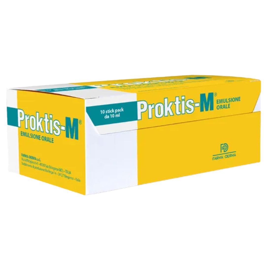 Proktis-M Emulsione Rettale per Sollievo e Protezione 10 Stick
