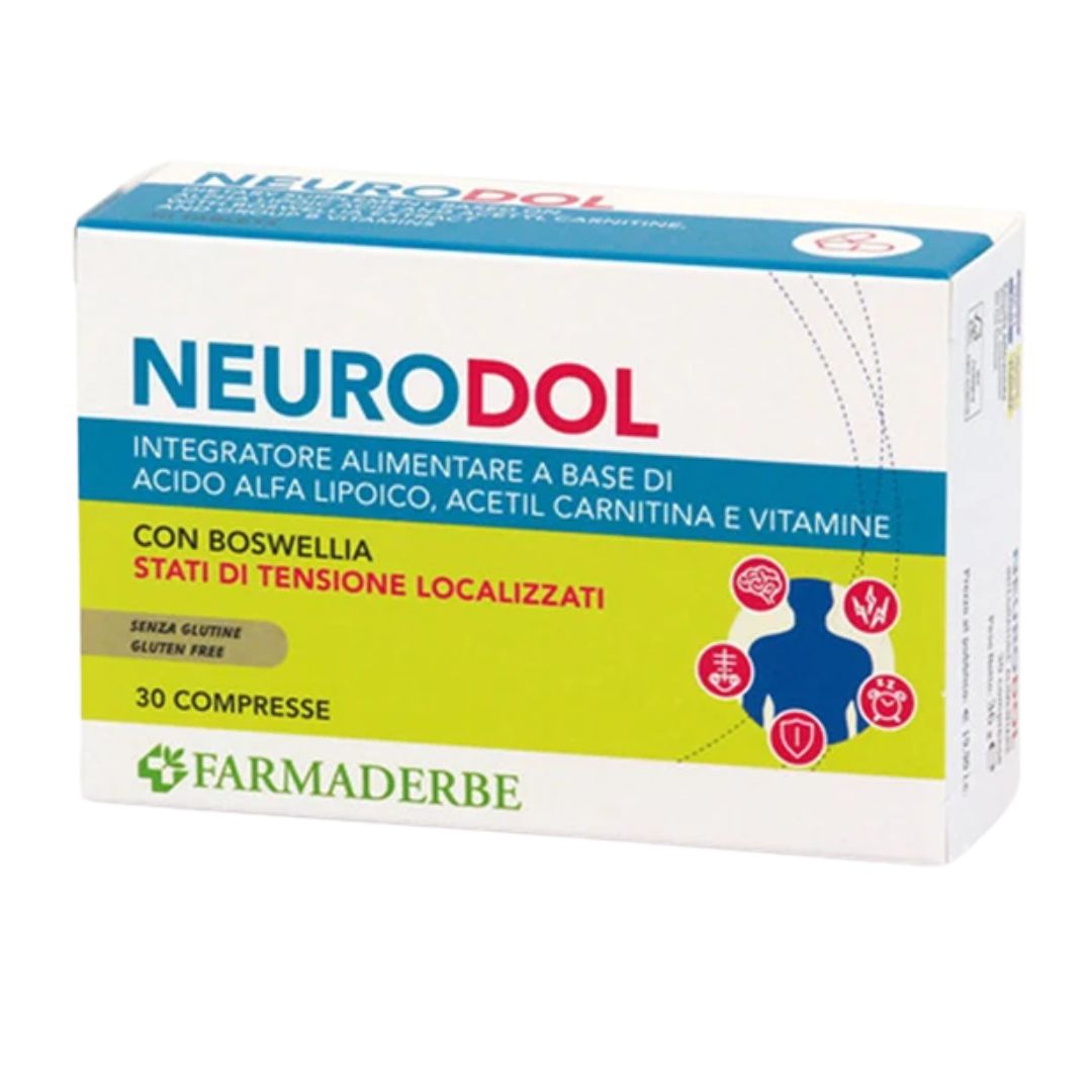 Neurodol Acido Lipoico Integratore per Sistema Nervoso 30 Compresse