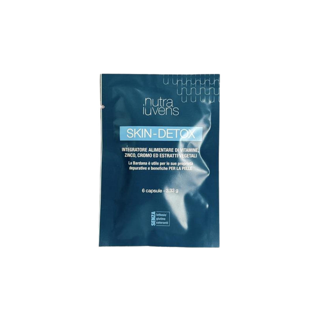 Miamo Nutraiuvens Skin Detox Integratore per la Pelle 6 Capsule