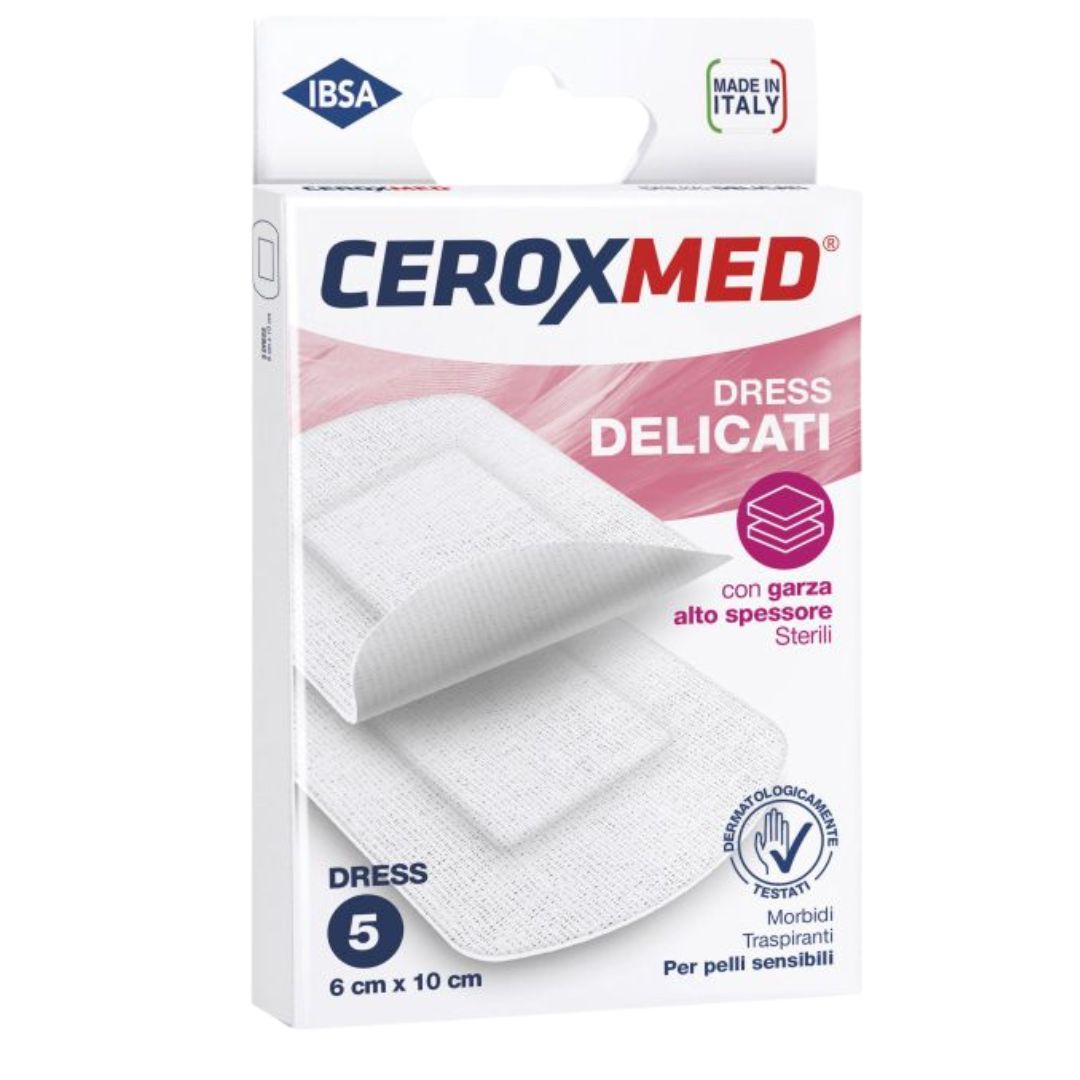 Ceroxmed Dress Delicati per Medicazioni 6x10 cm