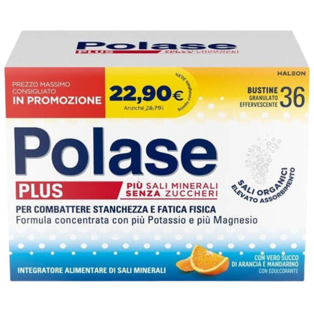 Polase Plus in Bustine da 36 per il Recupero Energetico e Idratante