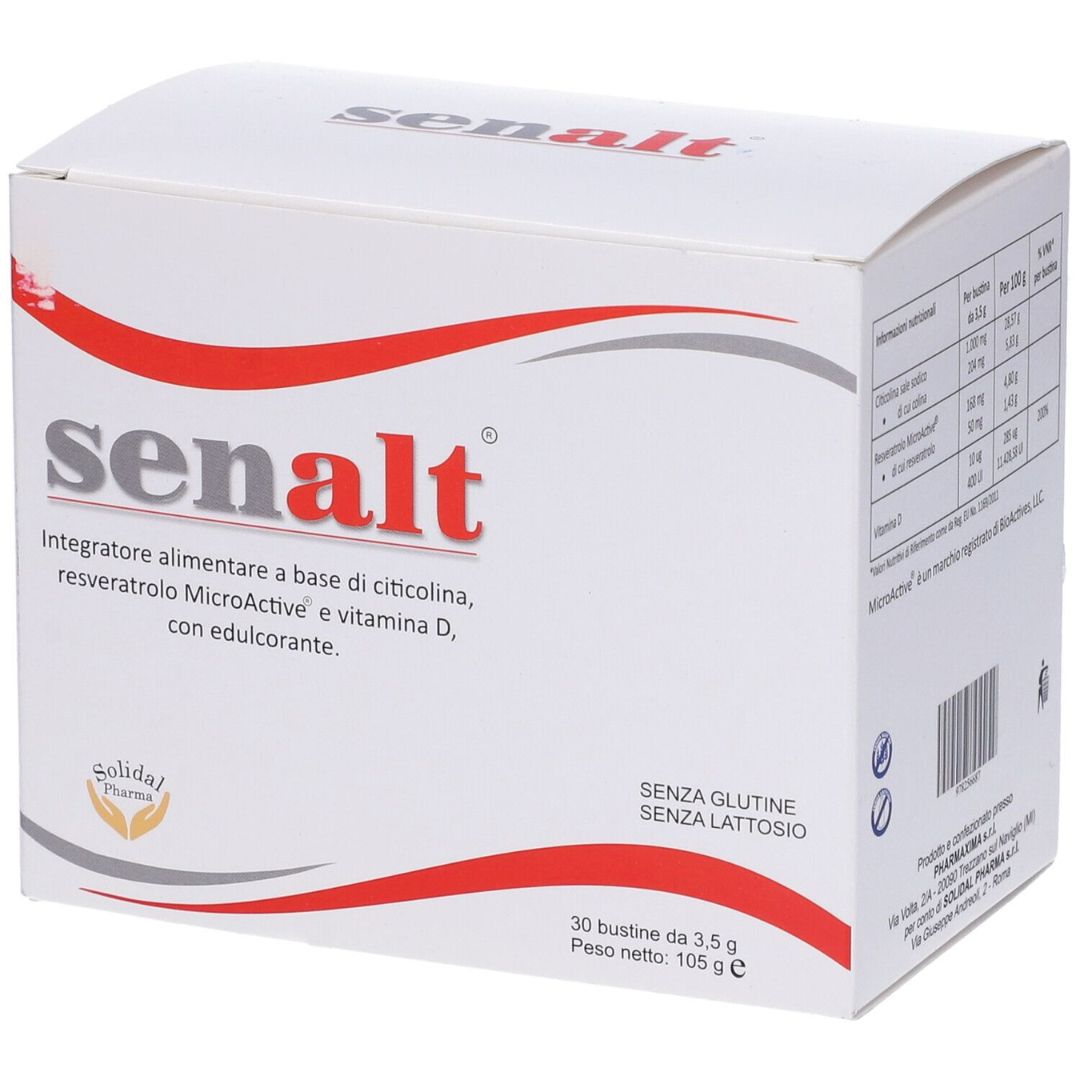 Senalt Integratore Alimentare in Bustine da 30 per il Benessere Gastrointestinale