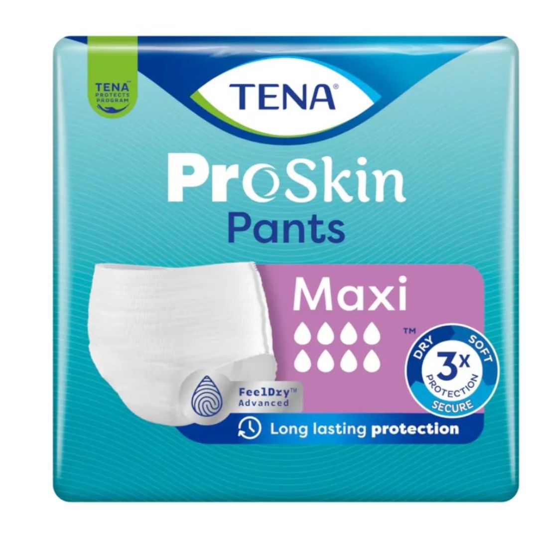 Tena Pants Maxi XL 10 Pezzi Pannoloni a Mutandina