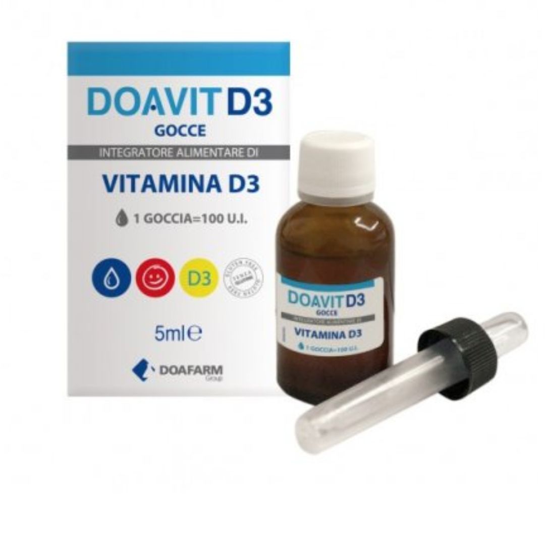 Doavit D3 Gocce 5 ml per Supporto al Sistema Immunitario