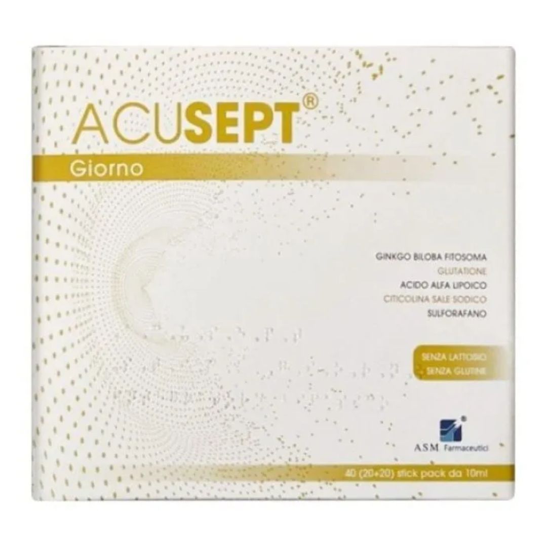 Acusept Stick Pack Integratore in Confezione da 40 Pezzi
