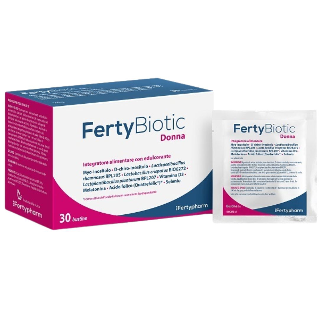 Fertybiotic Donna Integratore in Bustine da 30 Pezzi