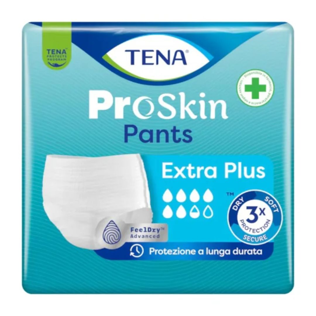 Tena Pants Extra Plus Incontinenza Assorbenza Alta Taglia L 10 Pezzi