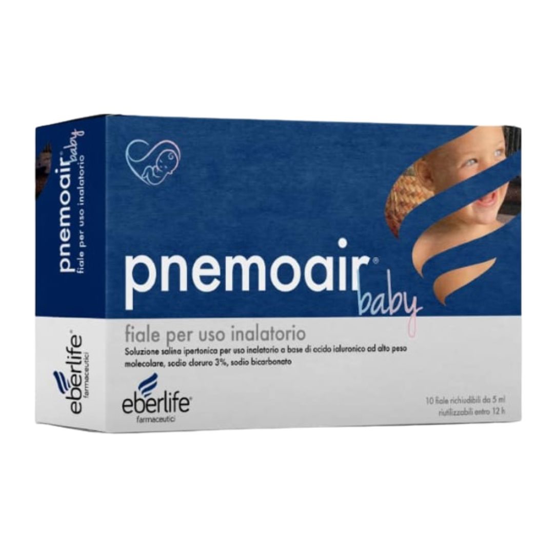 Pnemoair Baby Fiale per Aerosol 10 x 5 ml
