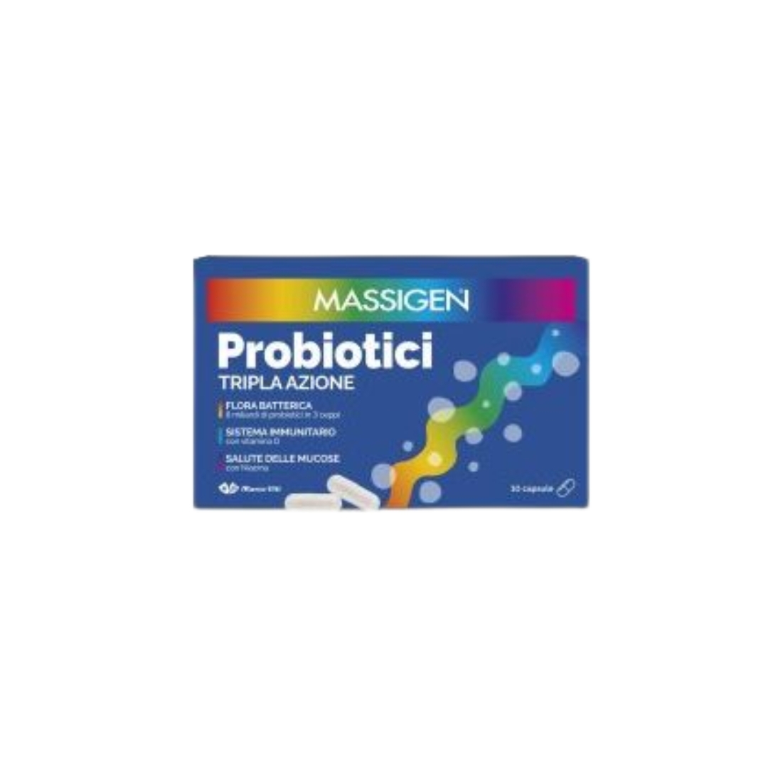 Massigen Probiotici 10 Capsule