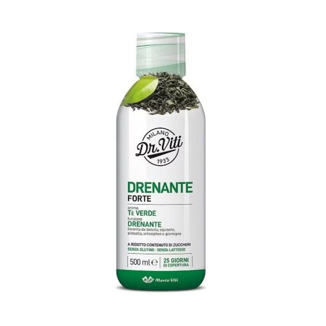 Dr Viti Drenante Forte Te Verde 500 ml Senza Zuccheri