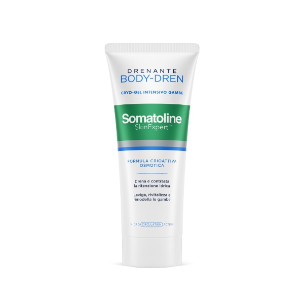 Somatoline SkinExpert Body-Dren Intensivo Cryo-gel Gambe Trattamento gambe Drenante 200 ml