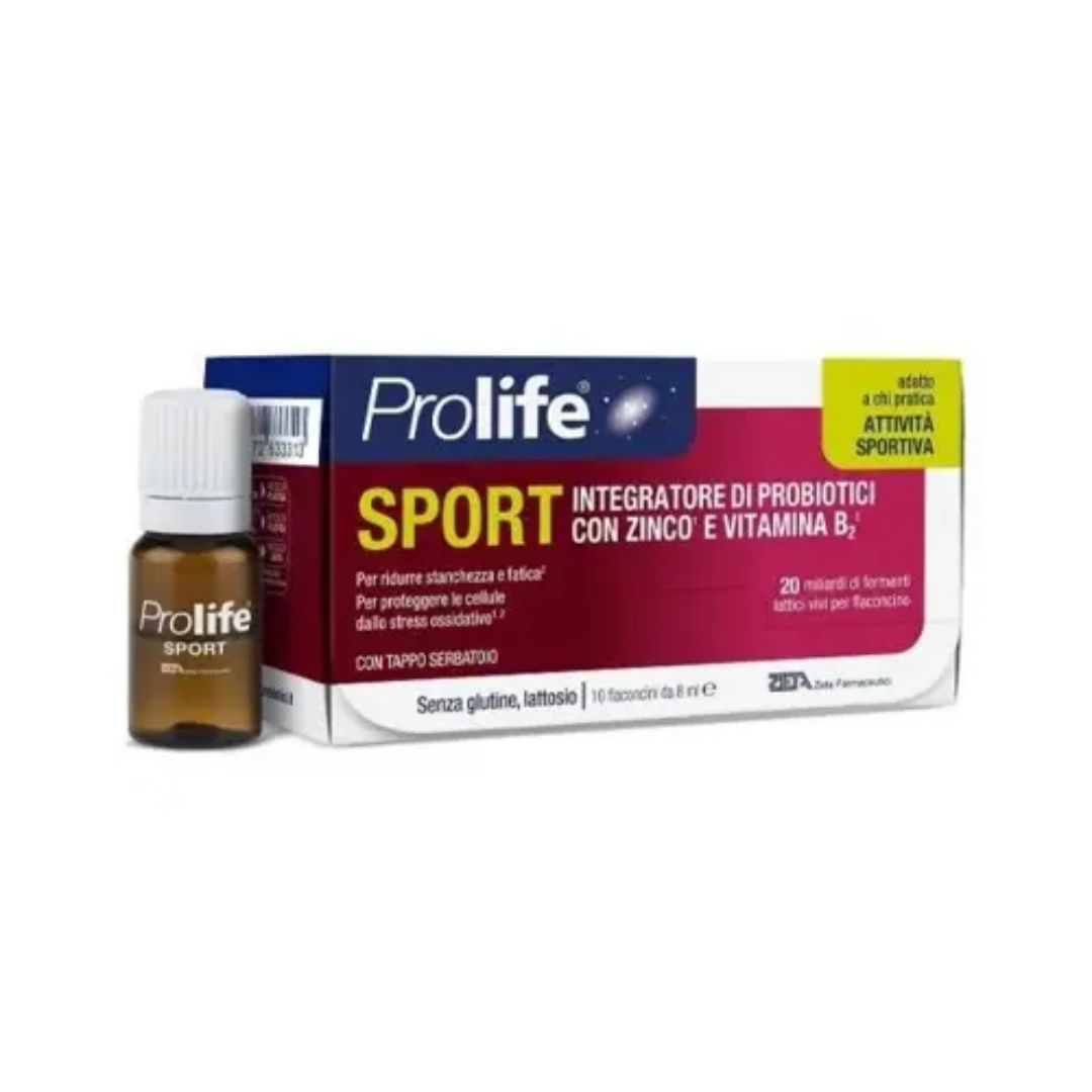 ProLife Sport Integratore Contro Stanchezza e Fatica 10 Flaconcini