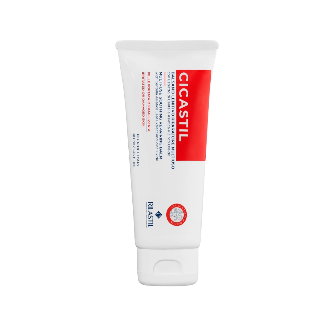 Rilastil Cicastil Balsamo Lenitivo Riparatore Multiuso Per Pelle Irritata e Fragilizzata 40 ml