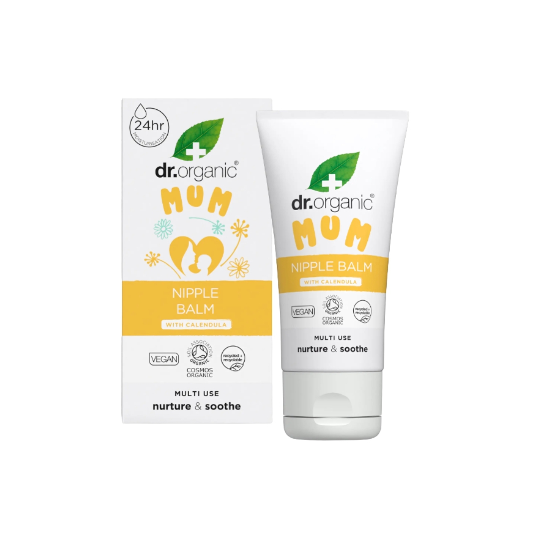 Dr. Organic Mum - Nipple Balm alla Calendula Balsamo per Seno e Capezzoli 30ml
