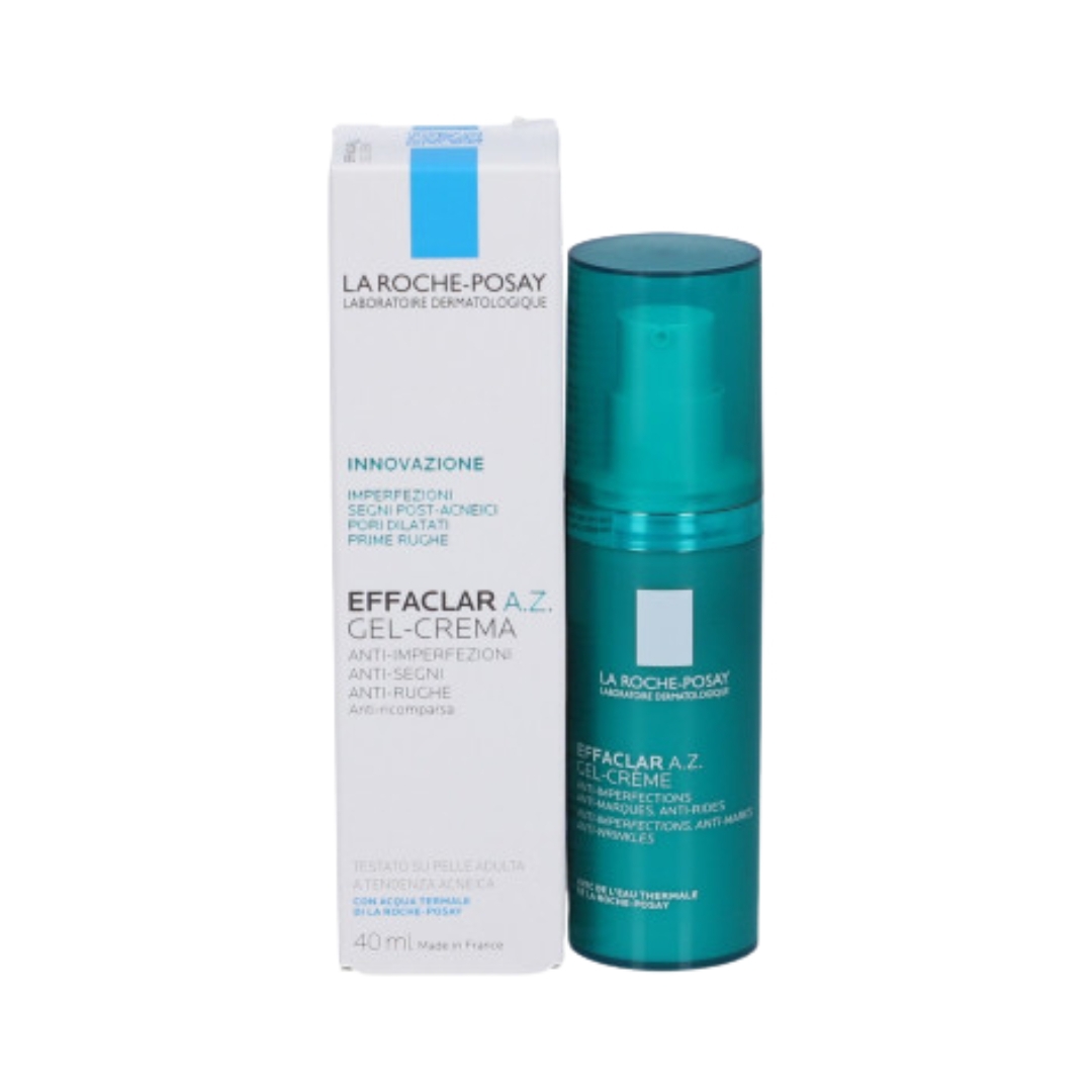 La Roche-Posay Effaclar A.Z. Gel-Crema Anti Imperfezioni e Anti Rughe 40 ml