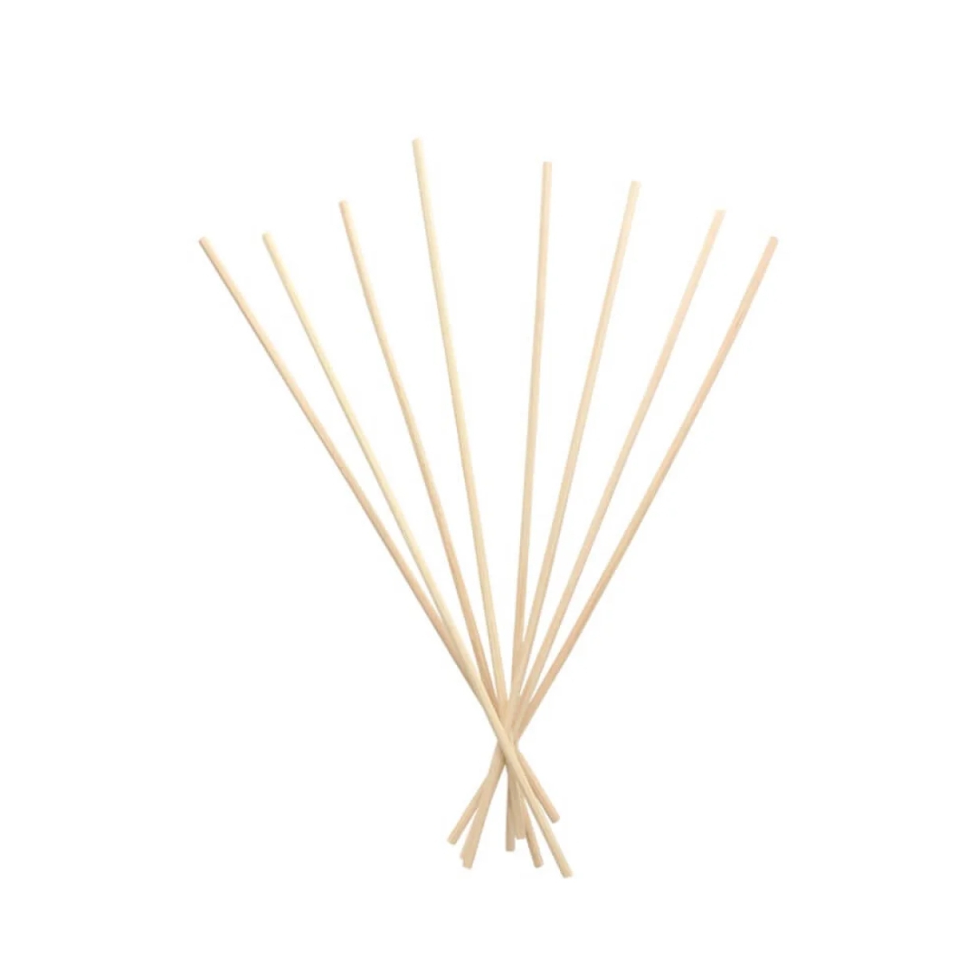 Nasoterapia Bastoncini in Fibra Ecr 28 cm Ricambio per Diffusore di Essenze Da 200ml 8 Pezzi