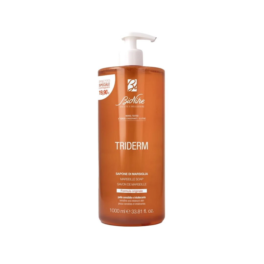 Bionike Triderm Sapone Marsiglia Os Detergente Delicato 1 Litro