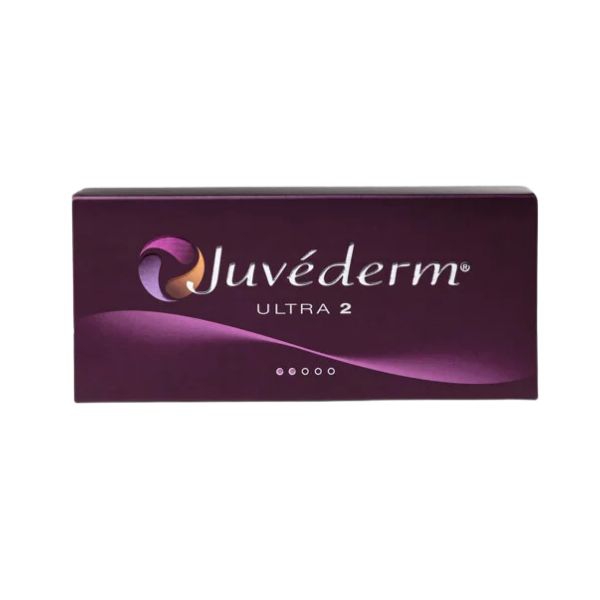 Juvederm Ultra 2 Lidocaine Filler per Rughe Superficiali Moderate 2 Siringhe da 0.55 ml