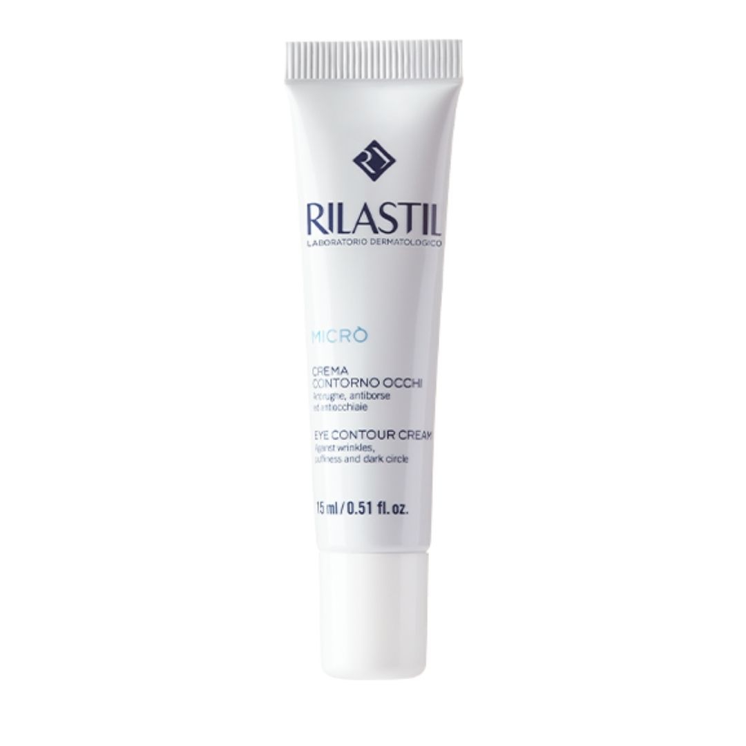 Rilastil Micr Crema Contorno Occhi Trattamento per Rughe Borse Occhiaie 15 ml