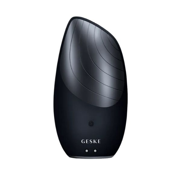 Geske Sonic Thermo Facial Brush 6 in 1 Dark Nero.