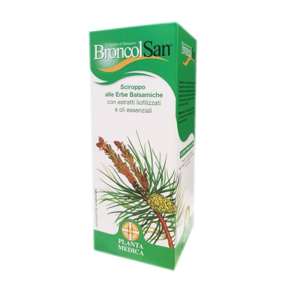 Aboca Planta Medica BroncolSan Sciroppo Integratore Alimentare 200 g