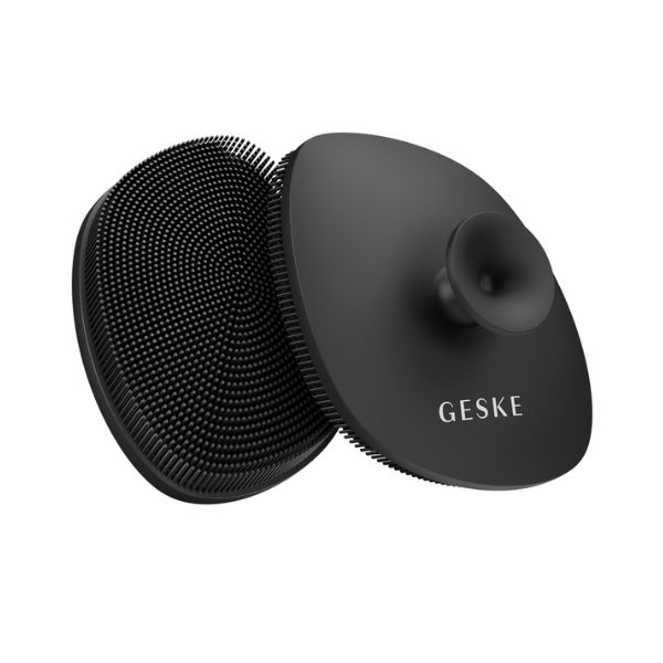 Geske Facial Brush Two Finger 4 in 1 Nero.