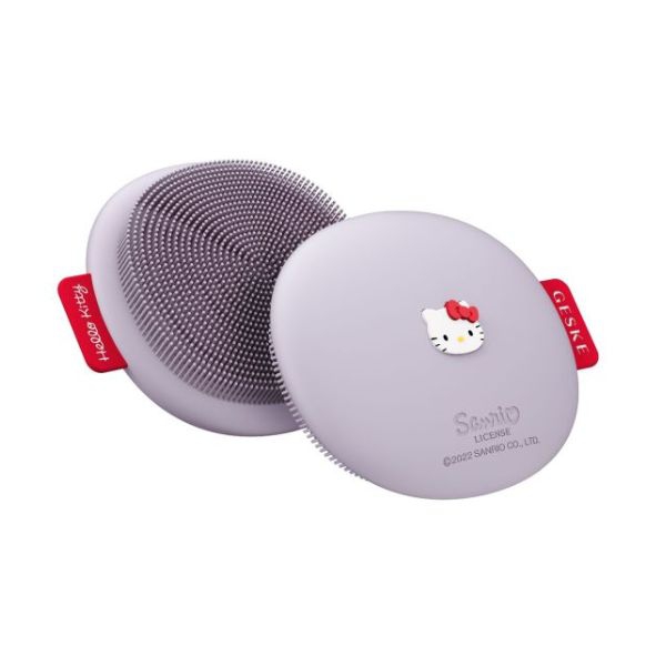 Geske x Hello Kitty Facial Brush 3 in 1 viola.