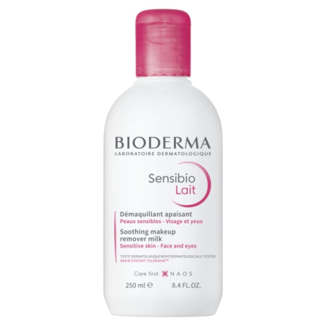 Bioderma Sensibio Lait Latte Detergente Struccante per Pelli Sensibili 250 ml