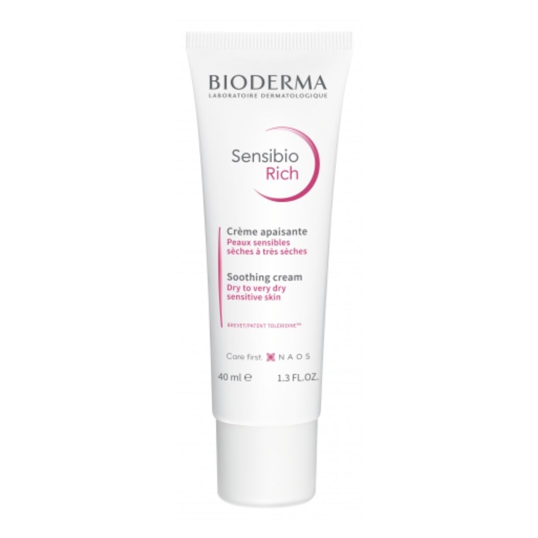 Bioderma Sensibio Rich Trattamento Lenitivo Idratante per Pelli Sensibili 40 ml