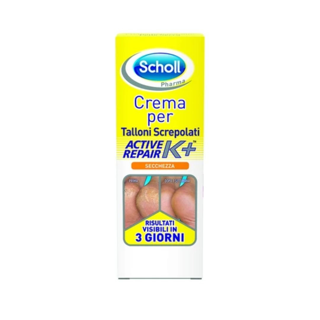 Scholl Crema Talloni Screpolati Active Repair K  Risultati in 3 Giorni Tubo 60ml