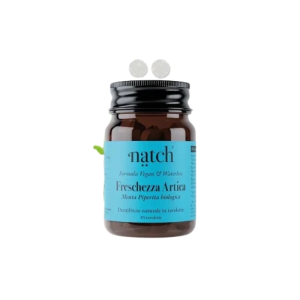 Freschezza Artica Con Menta Piperita Dentifricio Naturale 85 Tavolette