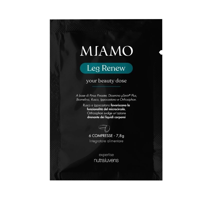 Miamo Leg Renew Integratore per le Gambe 6 Compresse