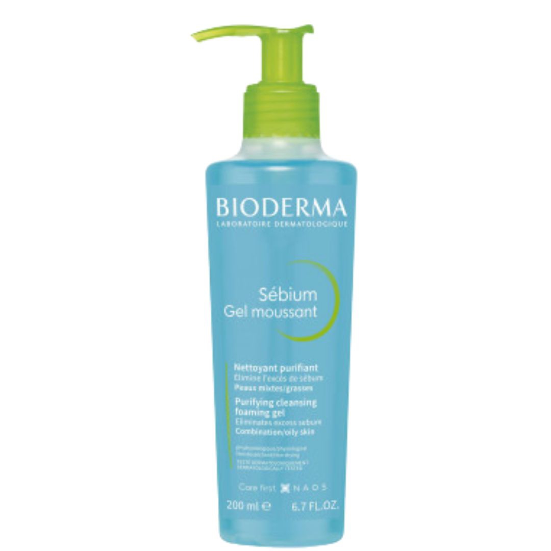 Bioderma Sebium Gel Moussant Detergente Purificante Pelli Grasse 200ml