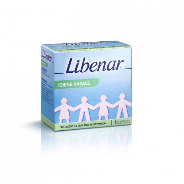 Libenar Soluzione Salina Isotonica Monodose 15 Flaconcini da 5 ml