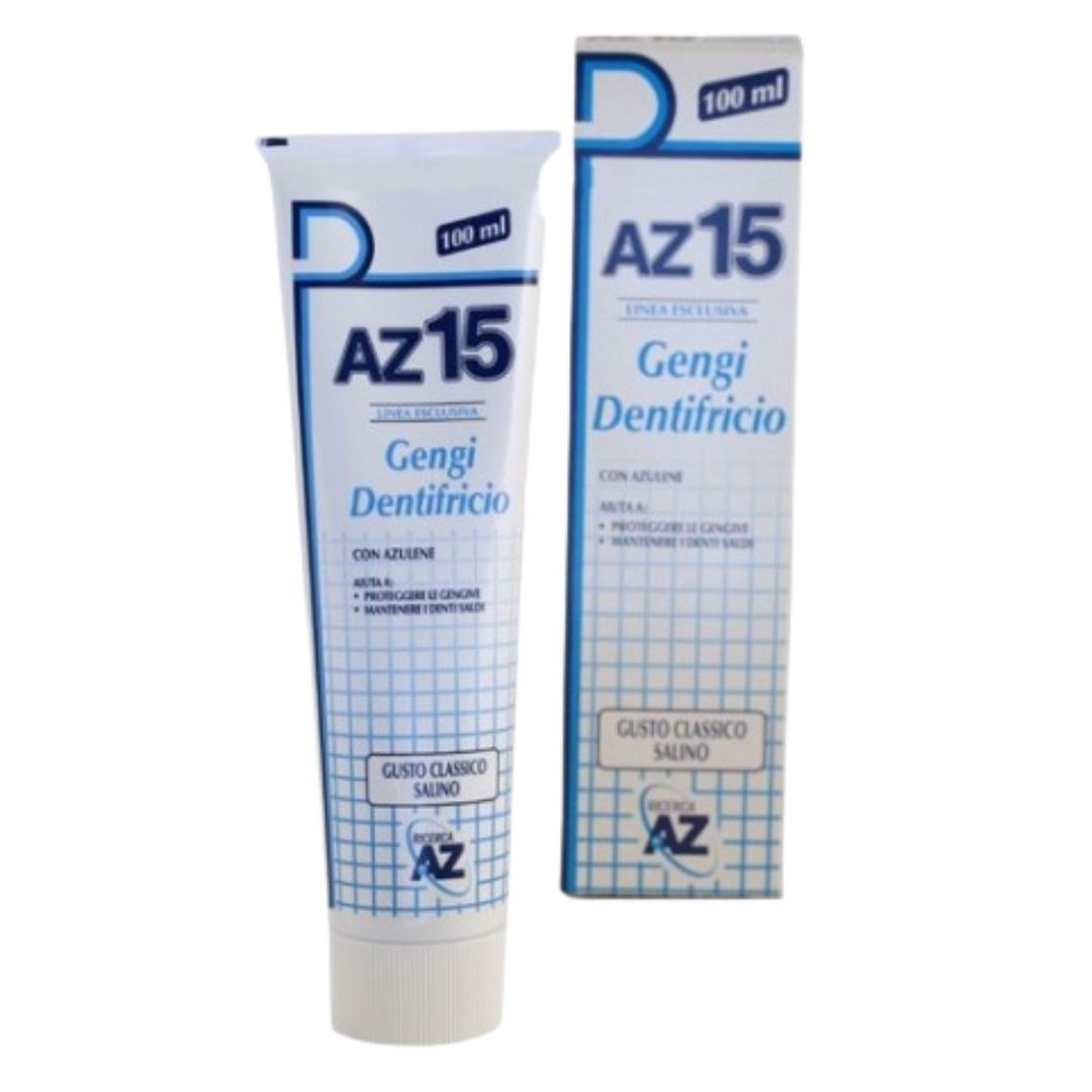 AZ 15 Gengi Dentrificio per Gentive Arrossate Gusto Classico 100 ml