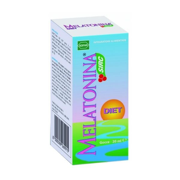 Melatonina Diet Integratore Alimentare per il Sonno in Gocce 20 ml